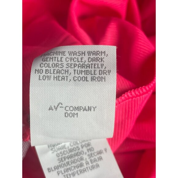 Vassarette Vintage Red Pjs Pajamas Nylon Summertime Comfy Cool xxxl Top xxl Bott - Picture 4 of 8